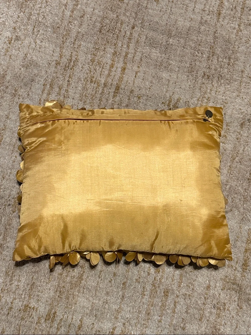 Pier 1 Gold Petal Accent Pillow
